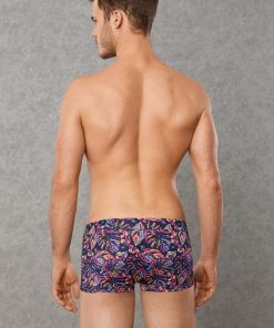 Alternative view of Doreanse Erkek Modal Çok Renkli Baskılı Mini Paça Boxer 1862