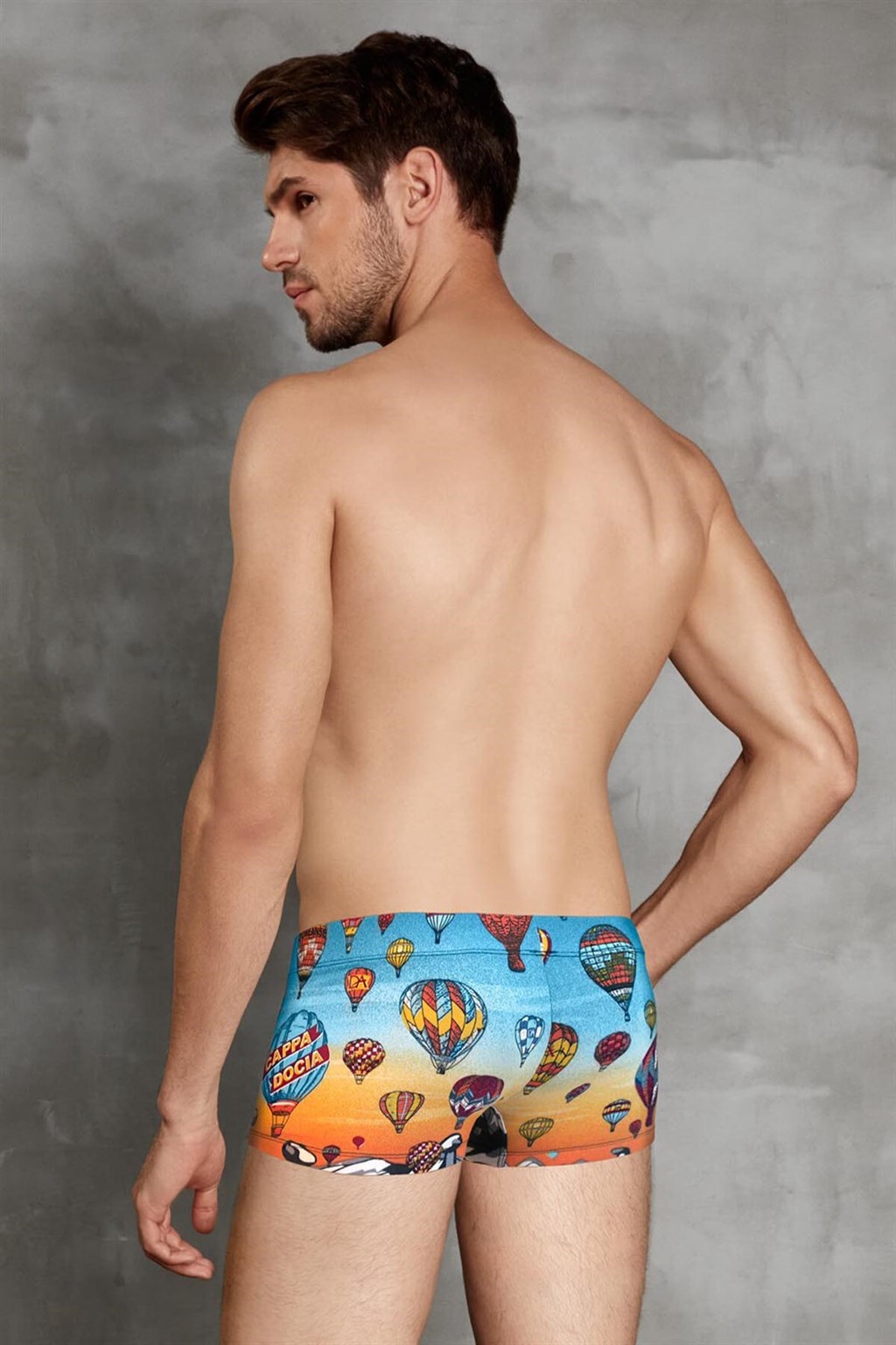Doreanse Erkek Modal Çok Renkli Baskılı Torbalı Mini Paça Boxer 1719 - Görsel 2