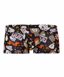 Doreanse Erkek Modal Çok Renkli Baskılı Torbalı Mini Paça Boxer 1793