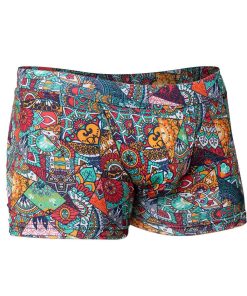Doreanse Erkek Modal Çok Renkli Baskılı Torbalı Normal Paça Boxer 1807